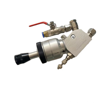 High pressure spray gun of automatic polishing machine